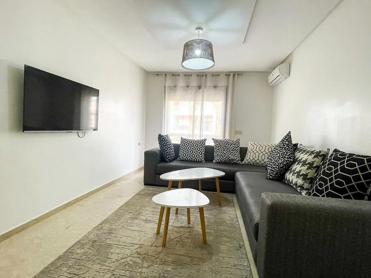 Luxury Aprt 2 Bedrooms Pool Hivernage City Centre Marrakesh Apartment
